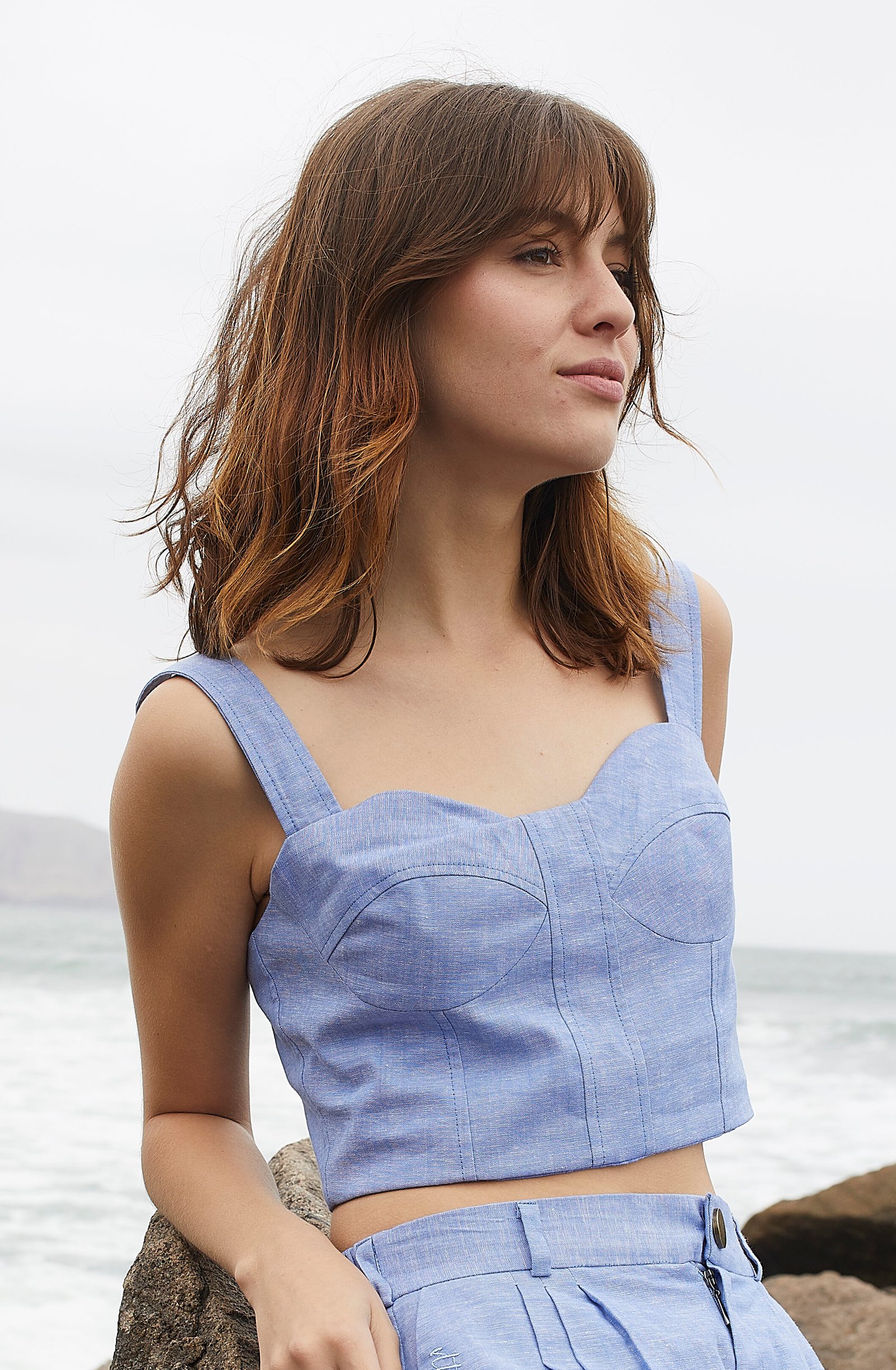 Makaha Linen Top